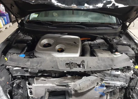 2016 Hyundai Sonata Hybrid Limited из США, поврежденный, VIN KMHE34L17GA026247